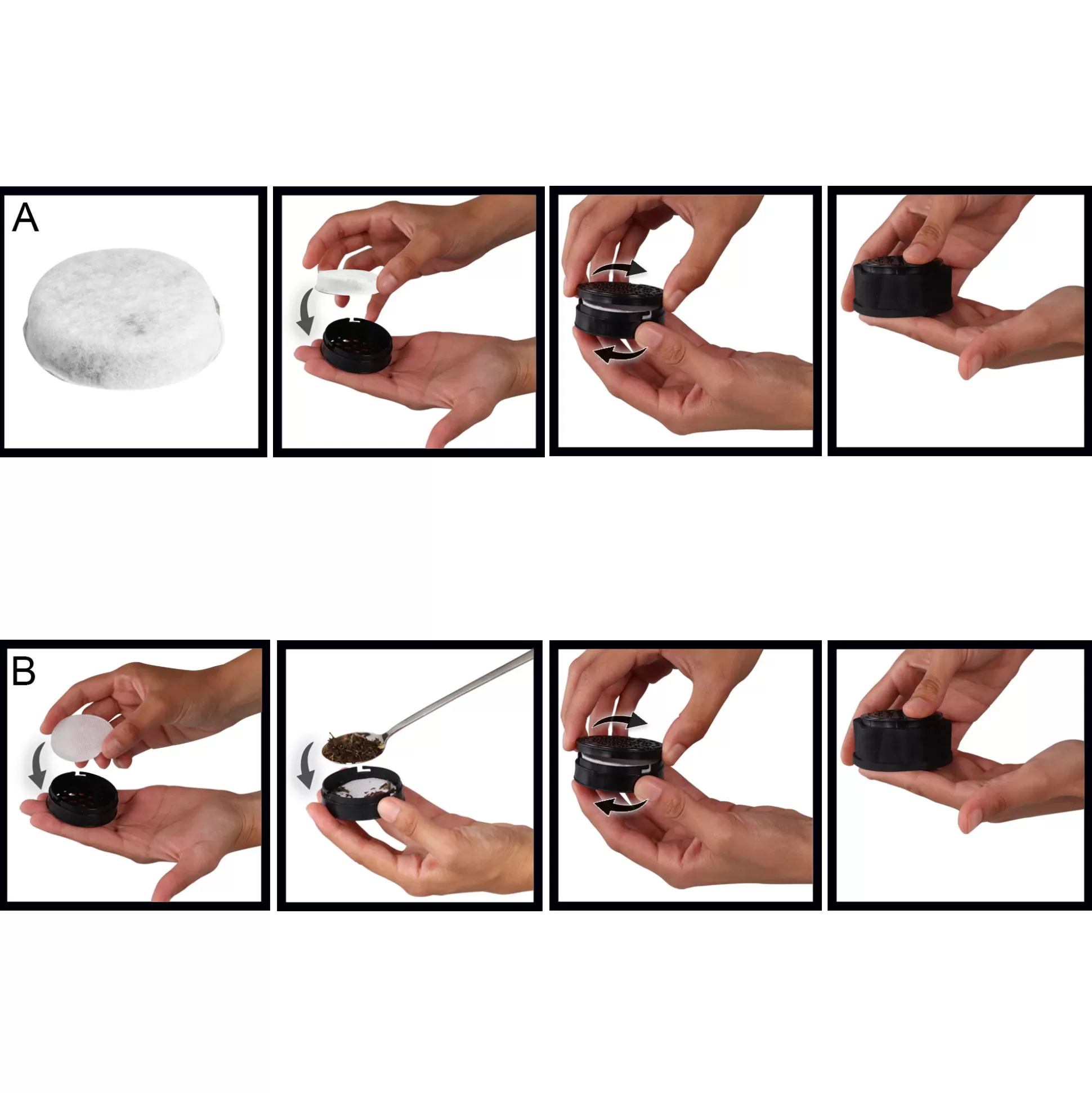 Glass Lids | STONELINE Replacement Refill Set of 32, Smallest Extractor Hood in the World